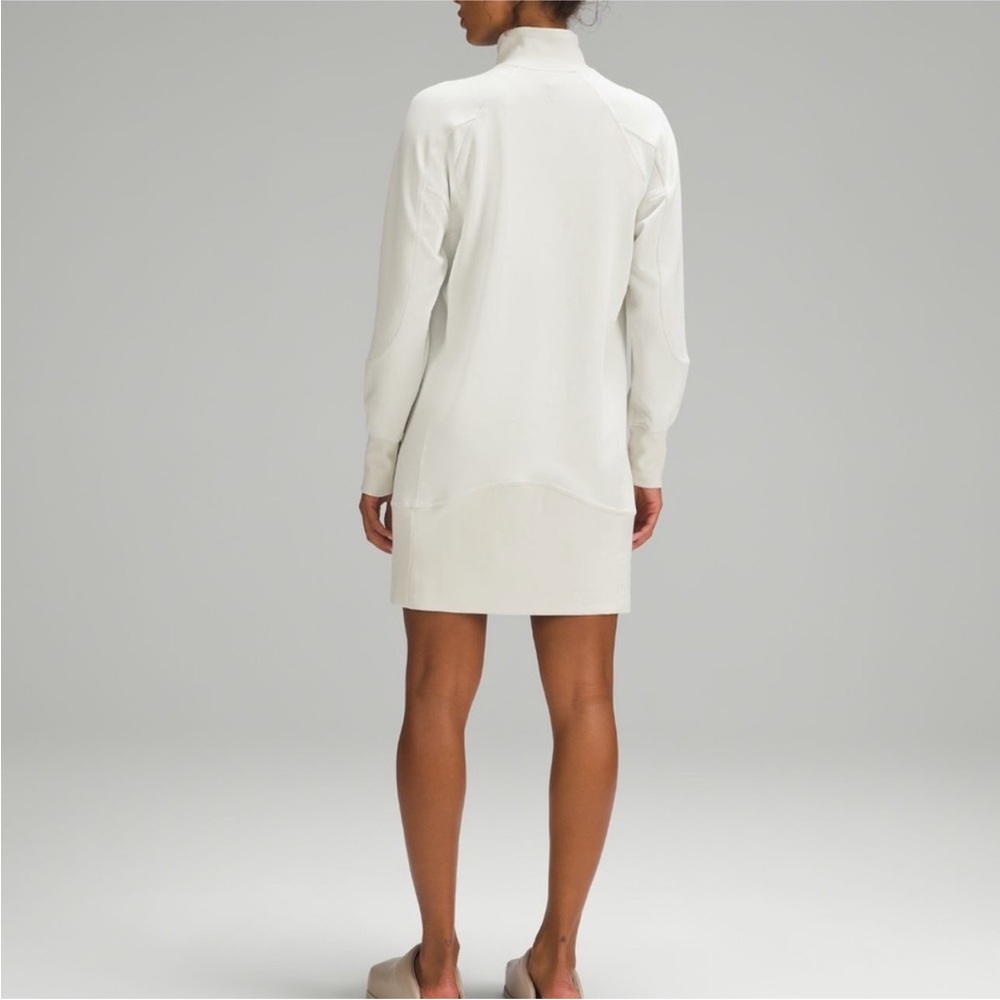 Lululemon Softstreme Bone Half Zip Dress - Picture 4 of 10